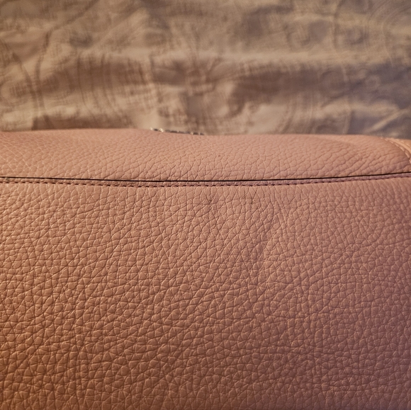 Coach Blush Pink Leather Satchel - Picture 7 of 14